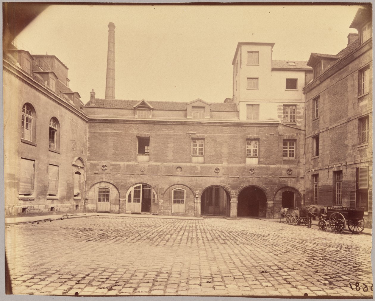 Hôtel Scipion Sardini af Eugène Atget