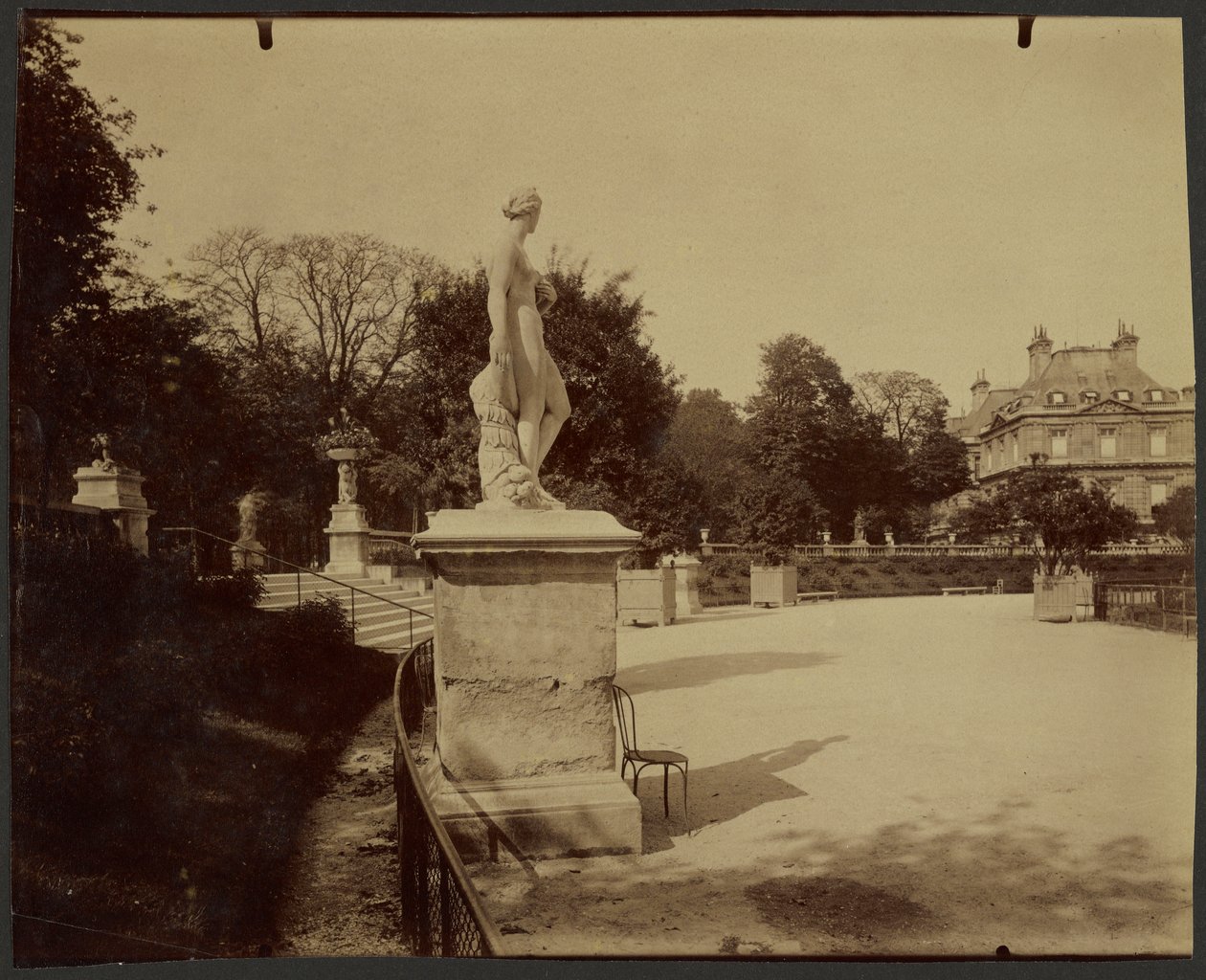 Luxembourghaven af Eugène Atget