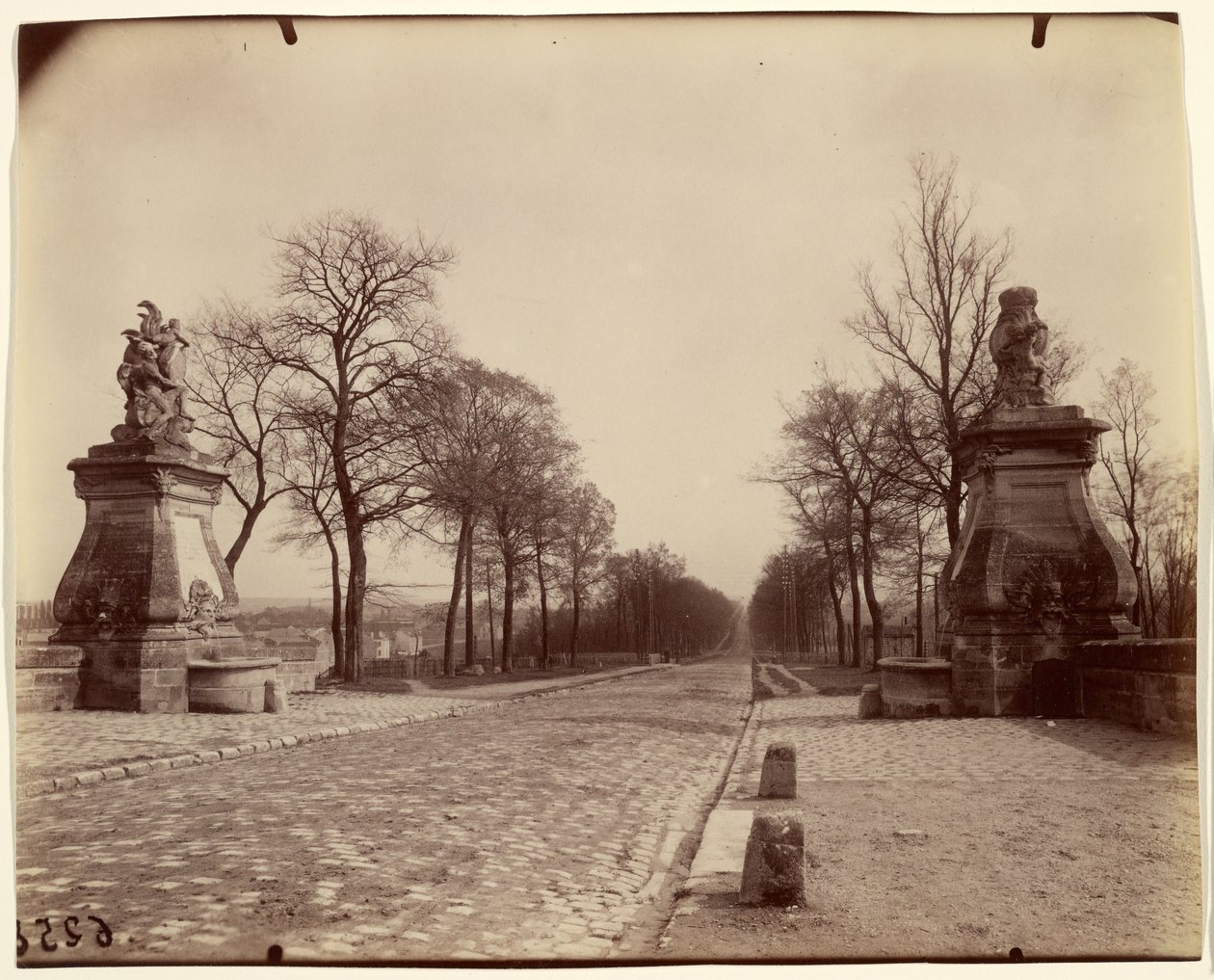 Juvisy, de smukke springvand af Eugène Atget