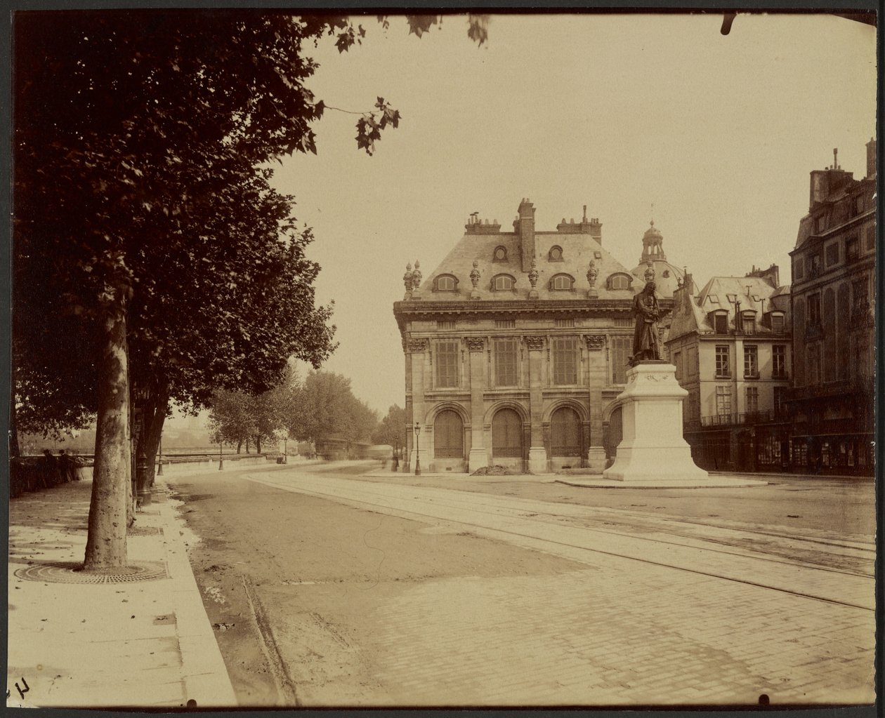 Quai Malaquais af Eugène Atget
