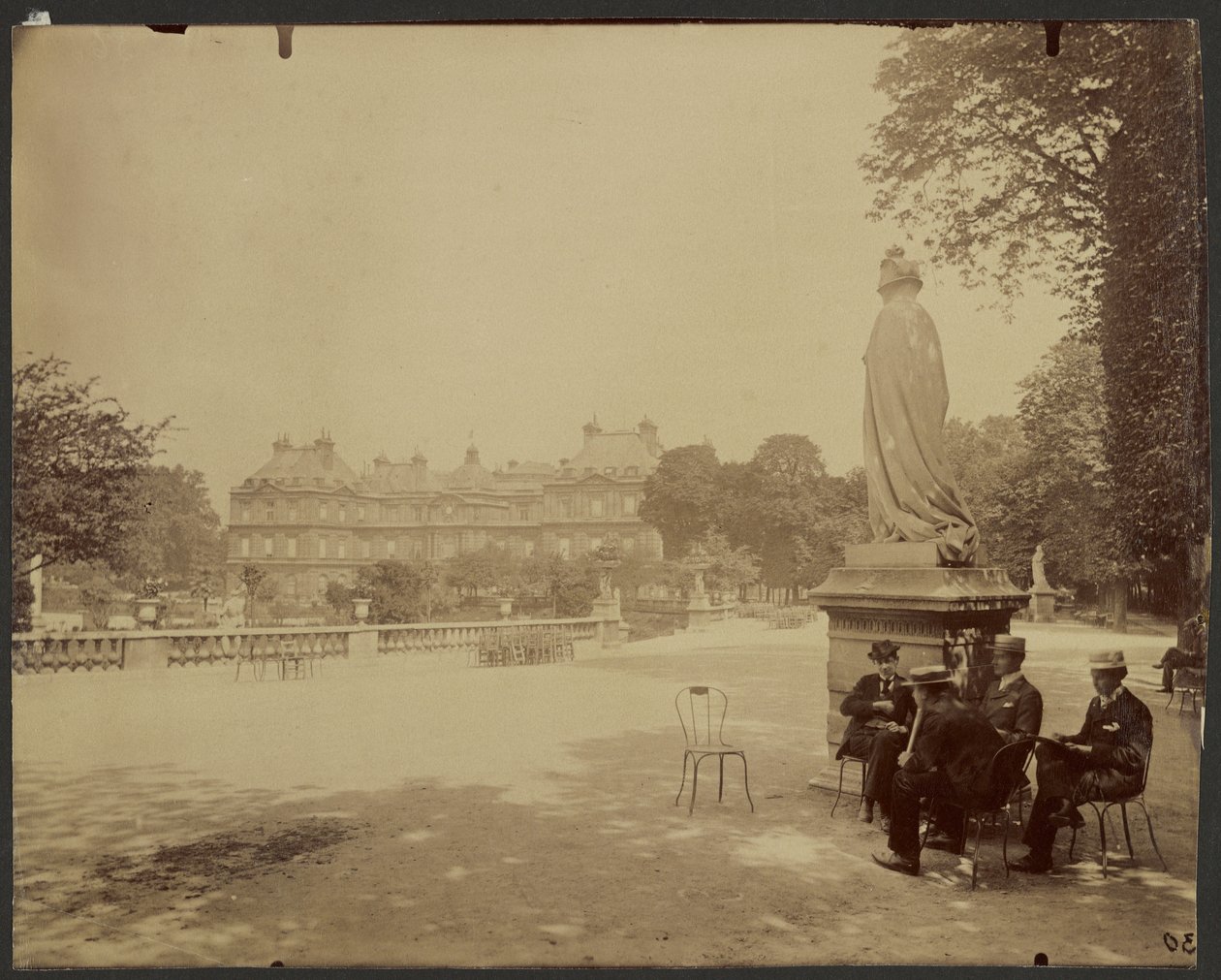 Luxembourg af Eugène Atget