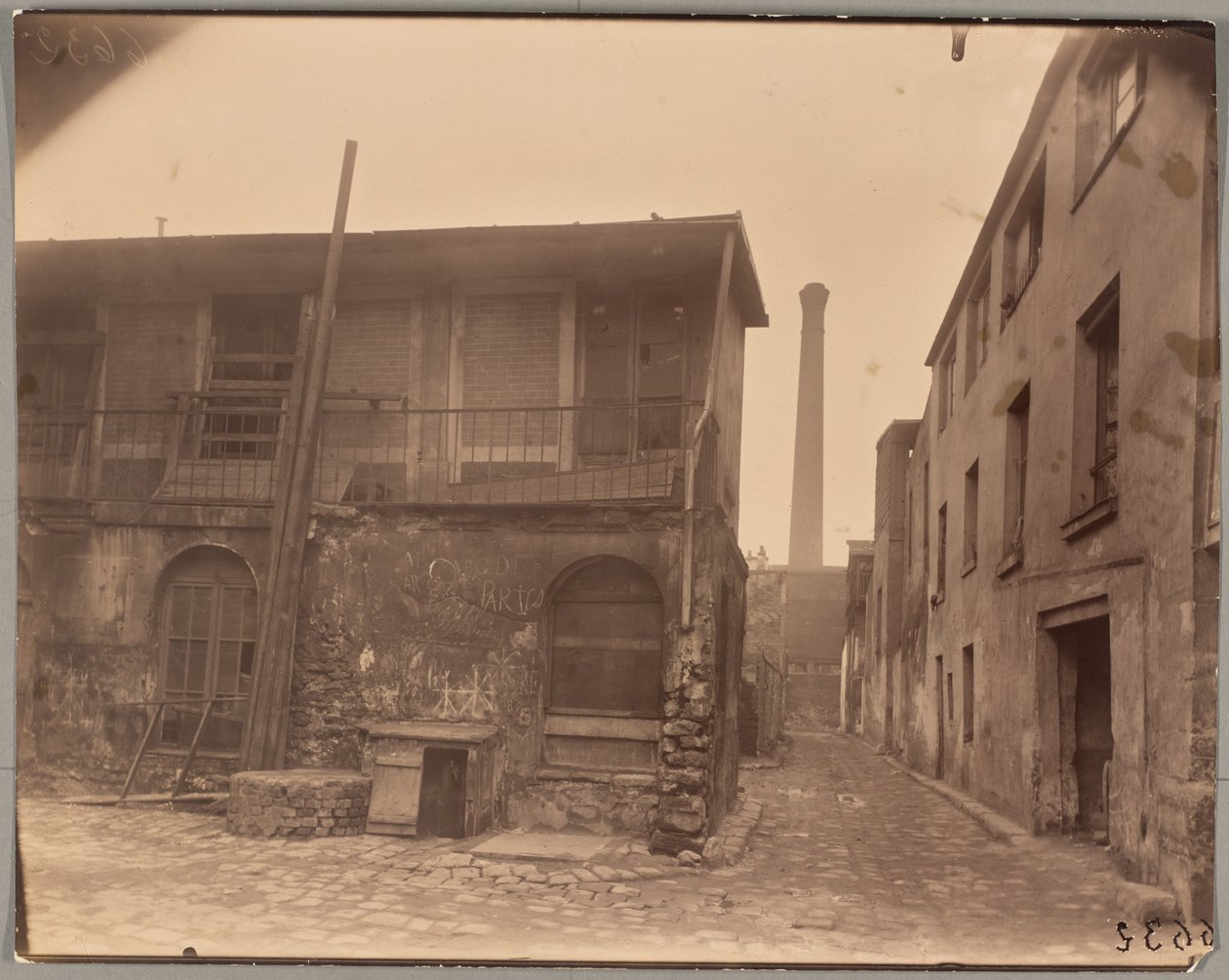 Passage Moret, Gobelins-gyden af Eugène Atget