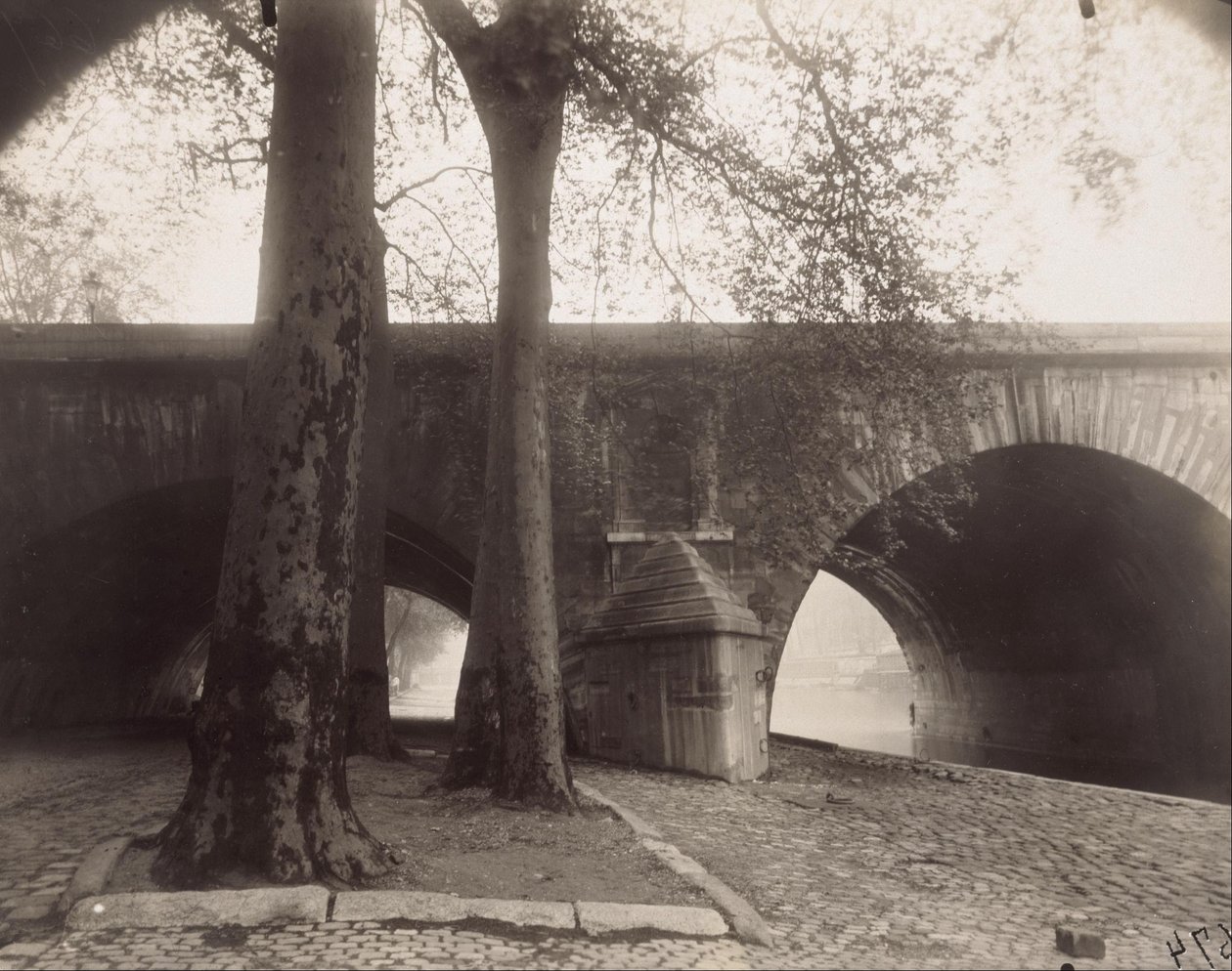 Pont Marie af Eugène Atget