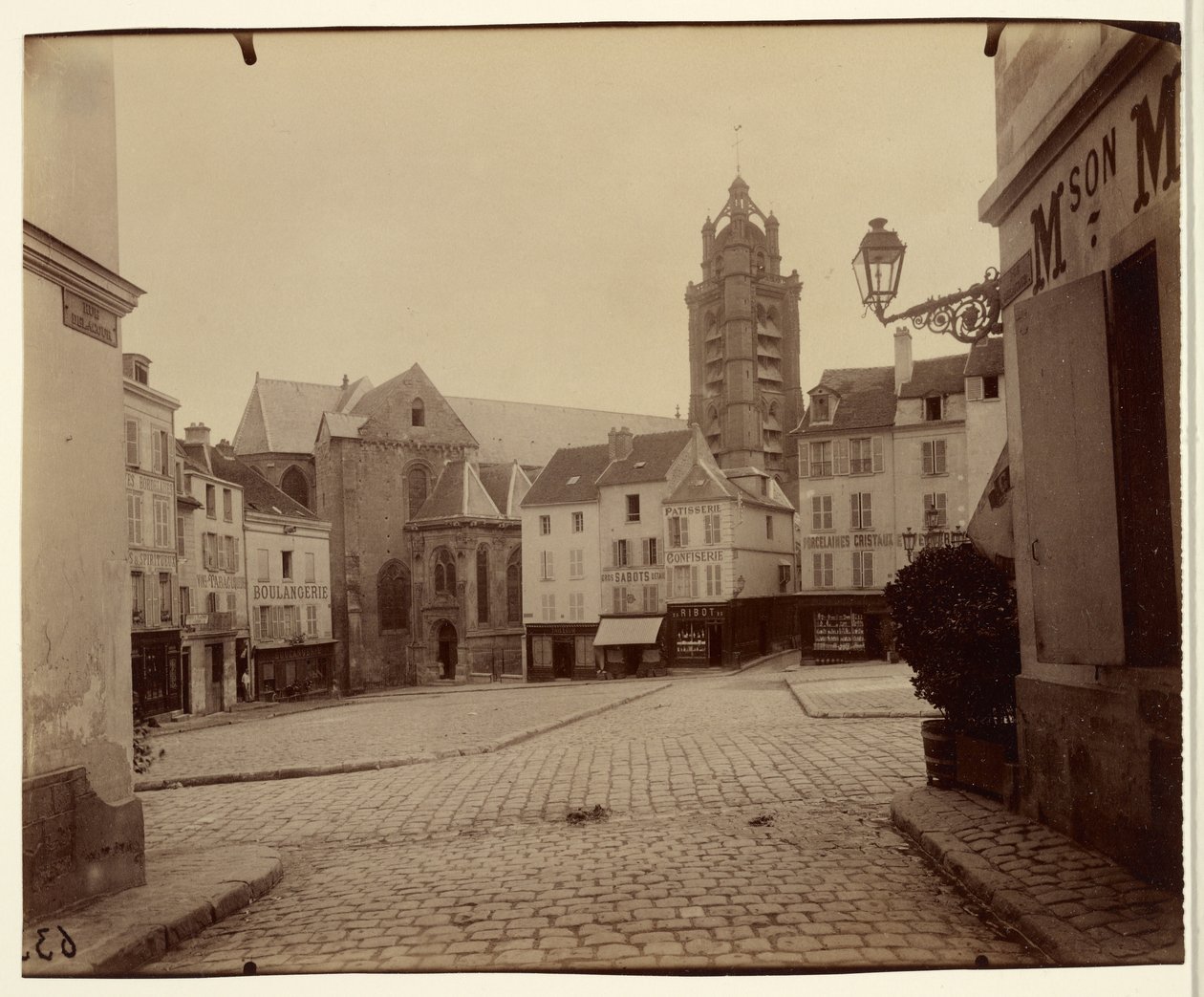 Pontoise, Place du Grand Martroy af Eugène Atget
