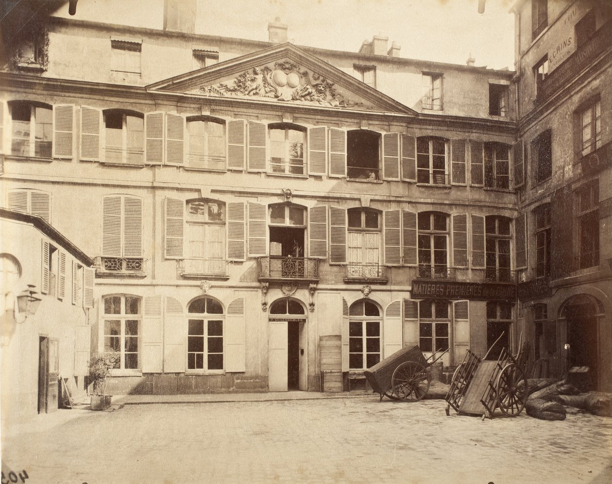 Rue de Montmorency (4052) af Eugène Atget