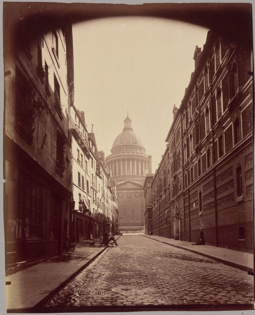 Rue Valette af Eugène Atget