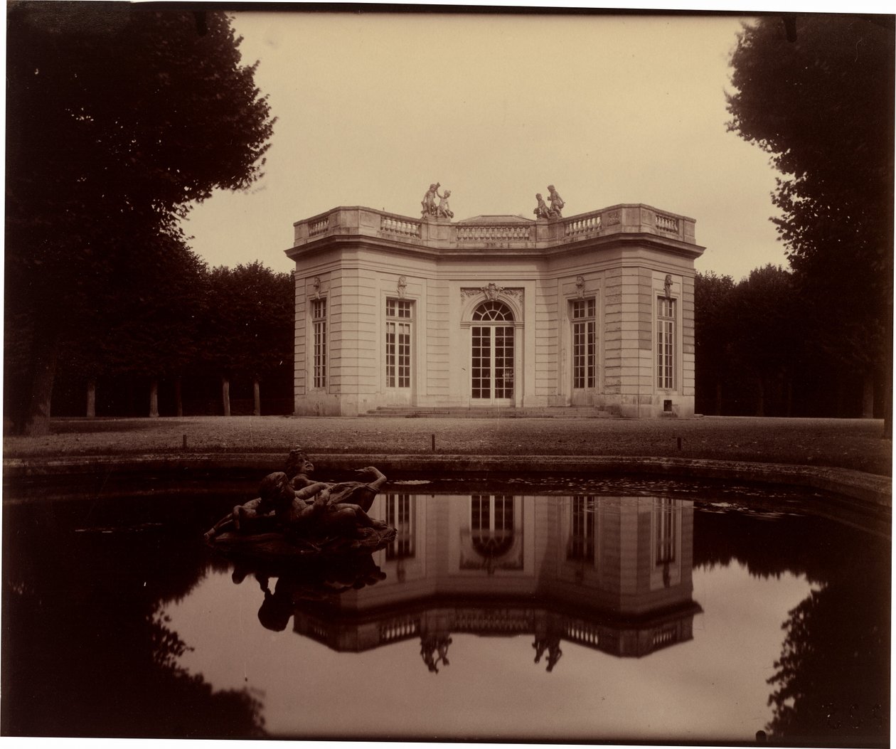 Trianon, den franske pavillon, 1923-1924 (foto) af Eugène Atget