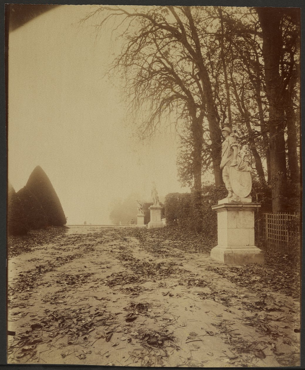 Versailles, parken (allé i parken i Versailles) af Eugène Atget