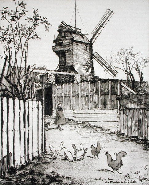 Moulin de la Galette, fra 