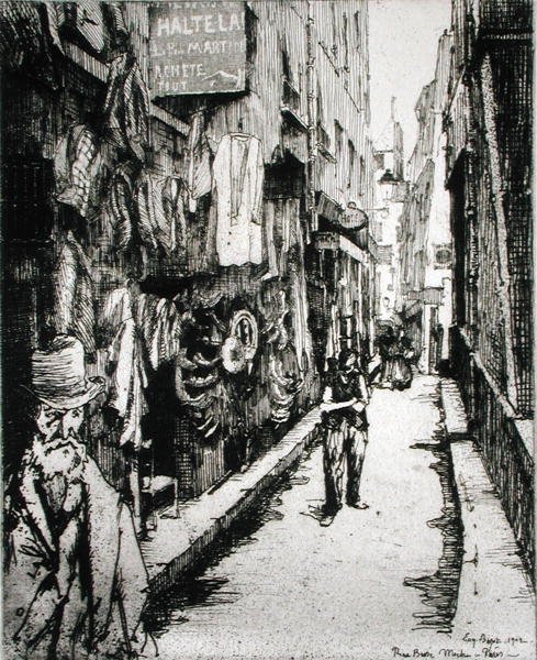 Parisergade, fra 