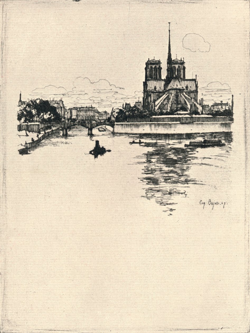 The Apse of Notre Dame, 1915 af Eugene Bejot