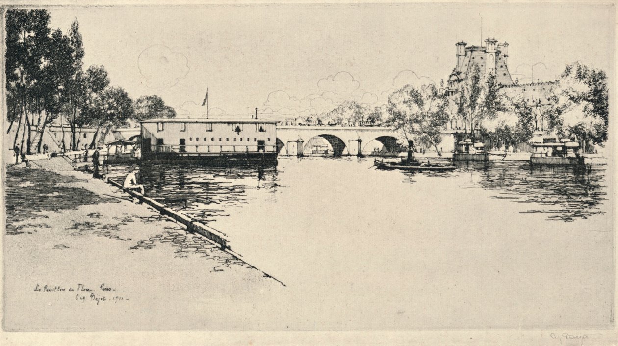 Flora-pavillonen, 1915 af Eugene Bejot