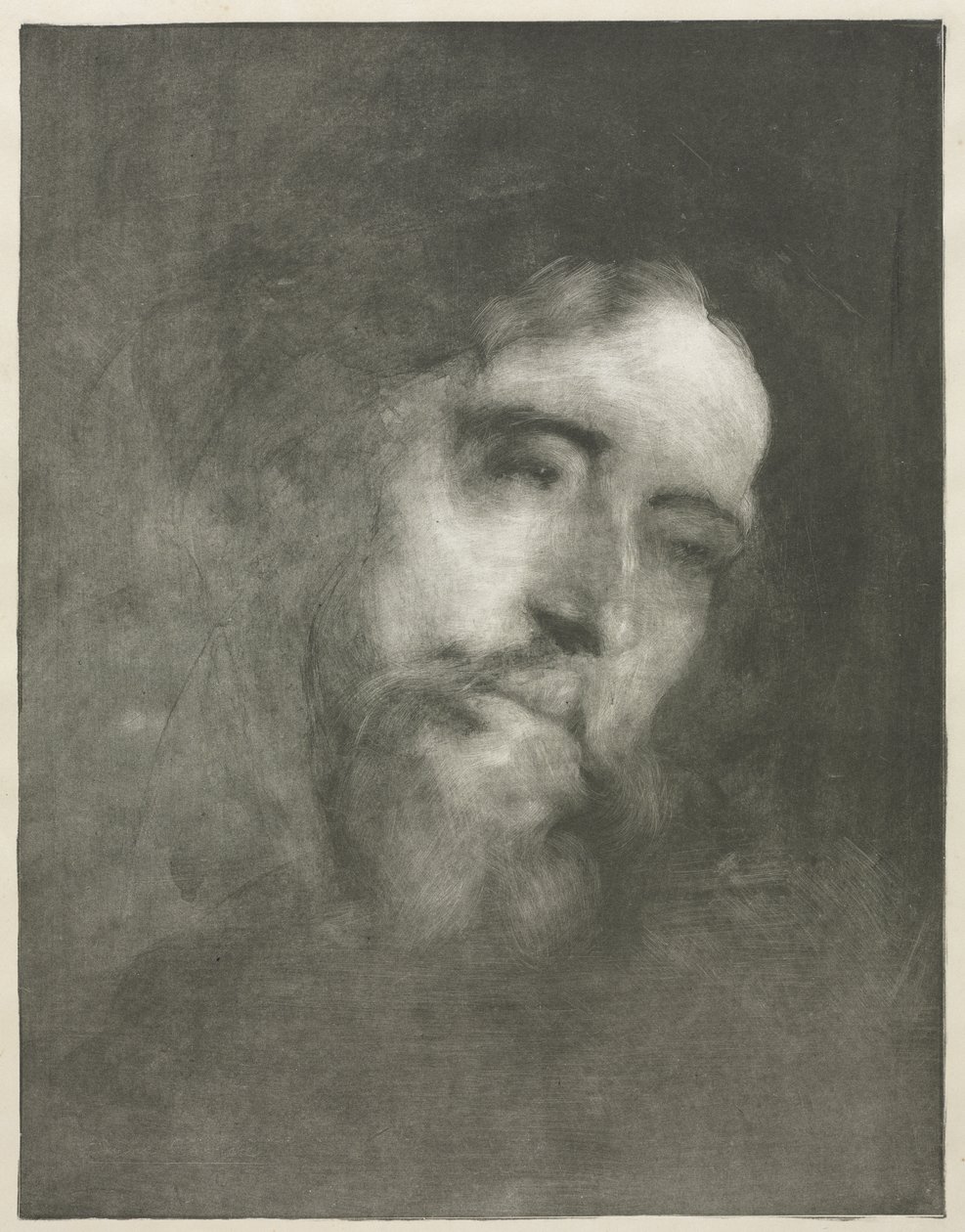Alphonse Daudet af Eugène Carrière