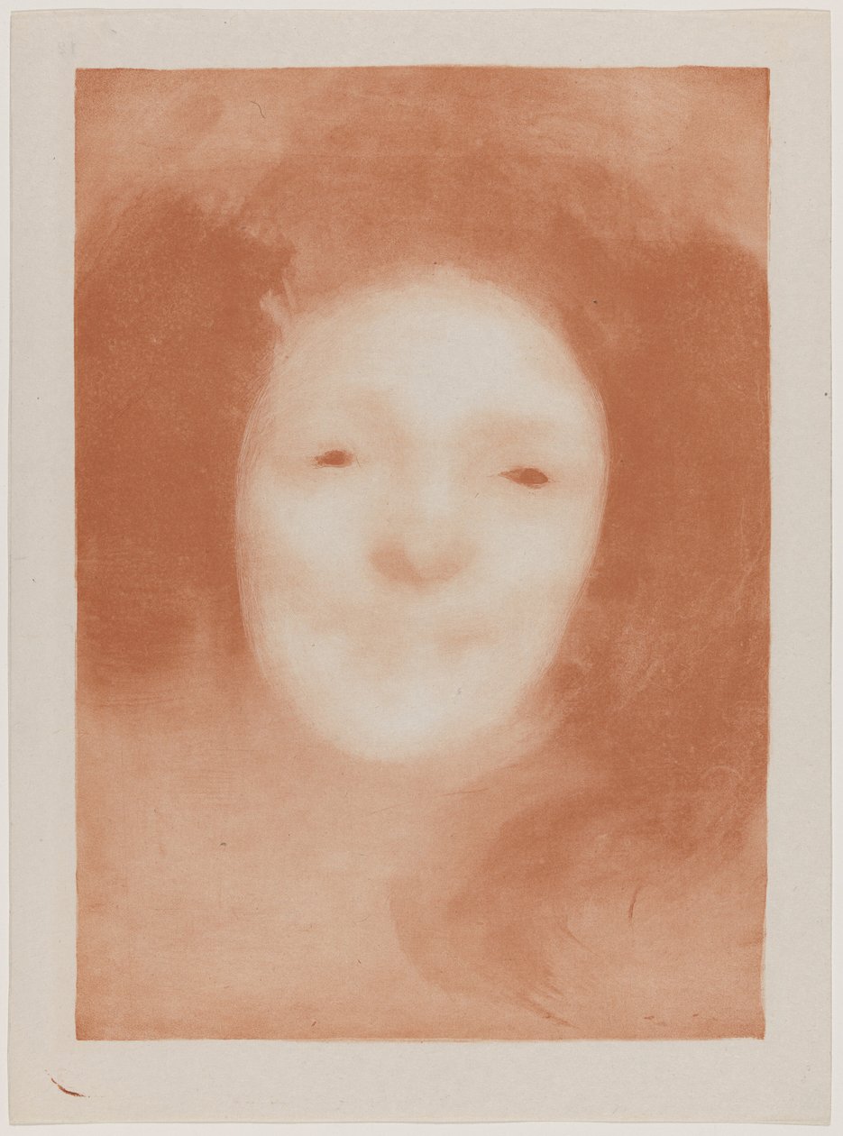 Studie einer Frau af Eugène Carrière
