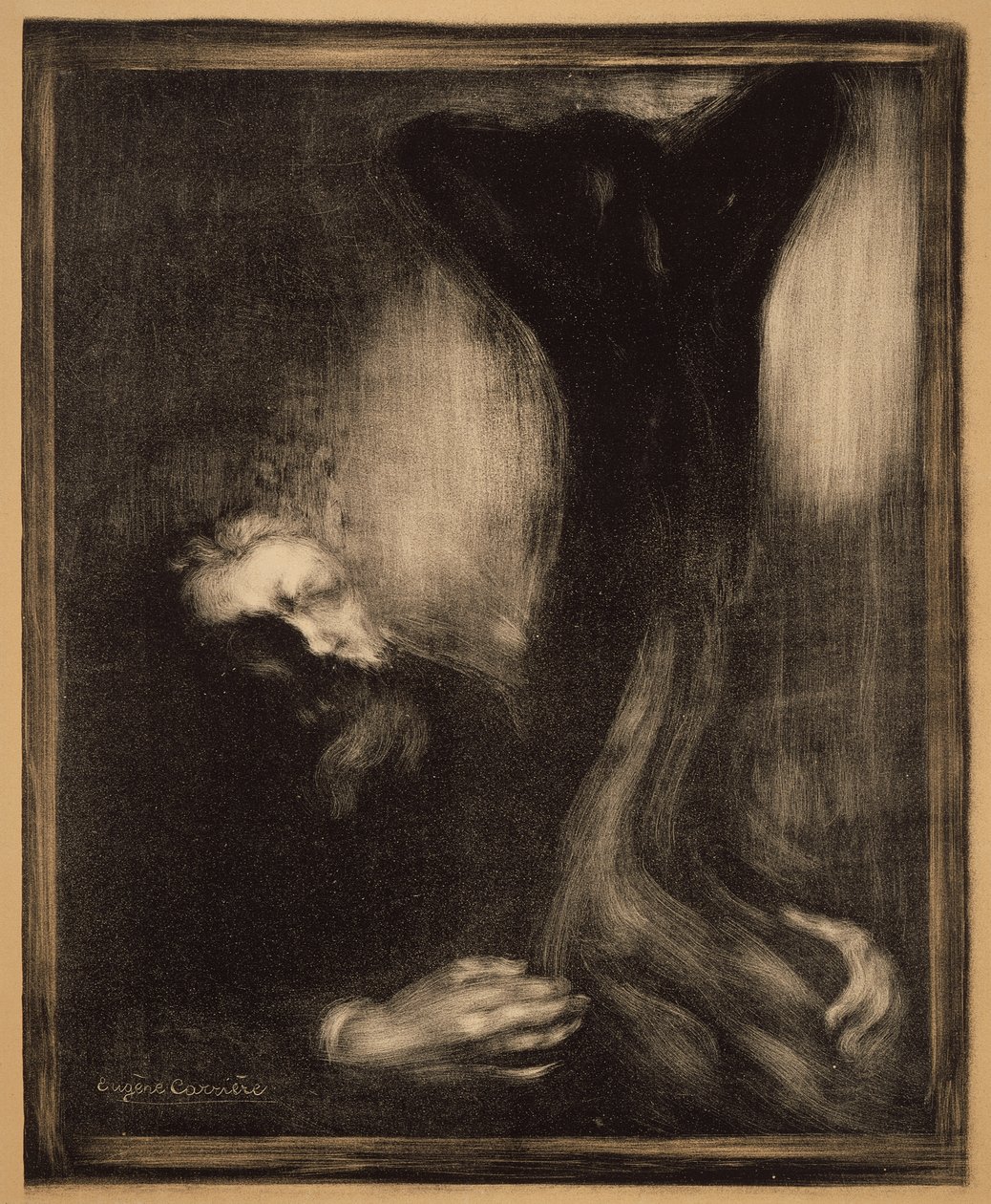 Rodin skulpterer af Eugène Carrière