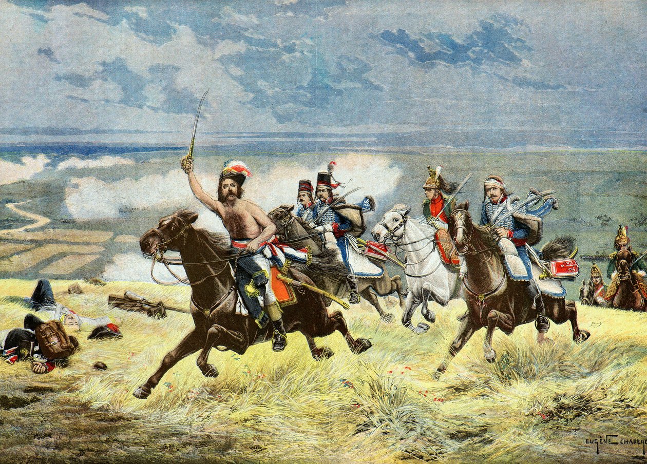 General Francois Macard oplader,1895 (Illustration) af Eugene Chaperon