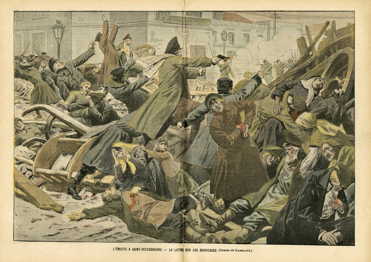Illustration af Eugene Damblans (1865-1945) i Le Pelerin, 05/02/05 - L