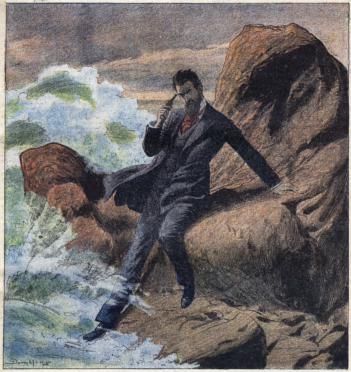 Illustration af Daniel Lesueur