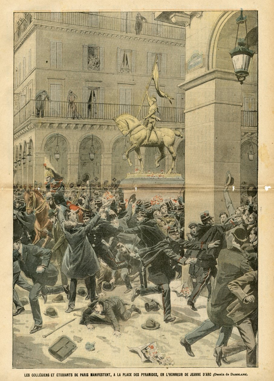 Illustration af Eugene Damblans (1865-1945) i Le Pelerin af Eugene Damblans