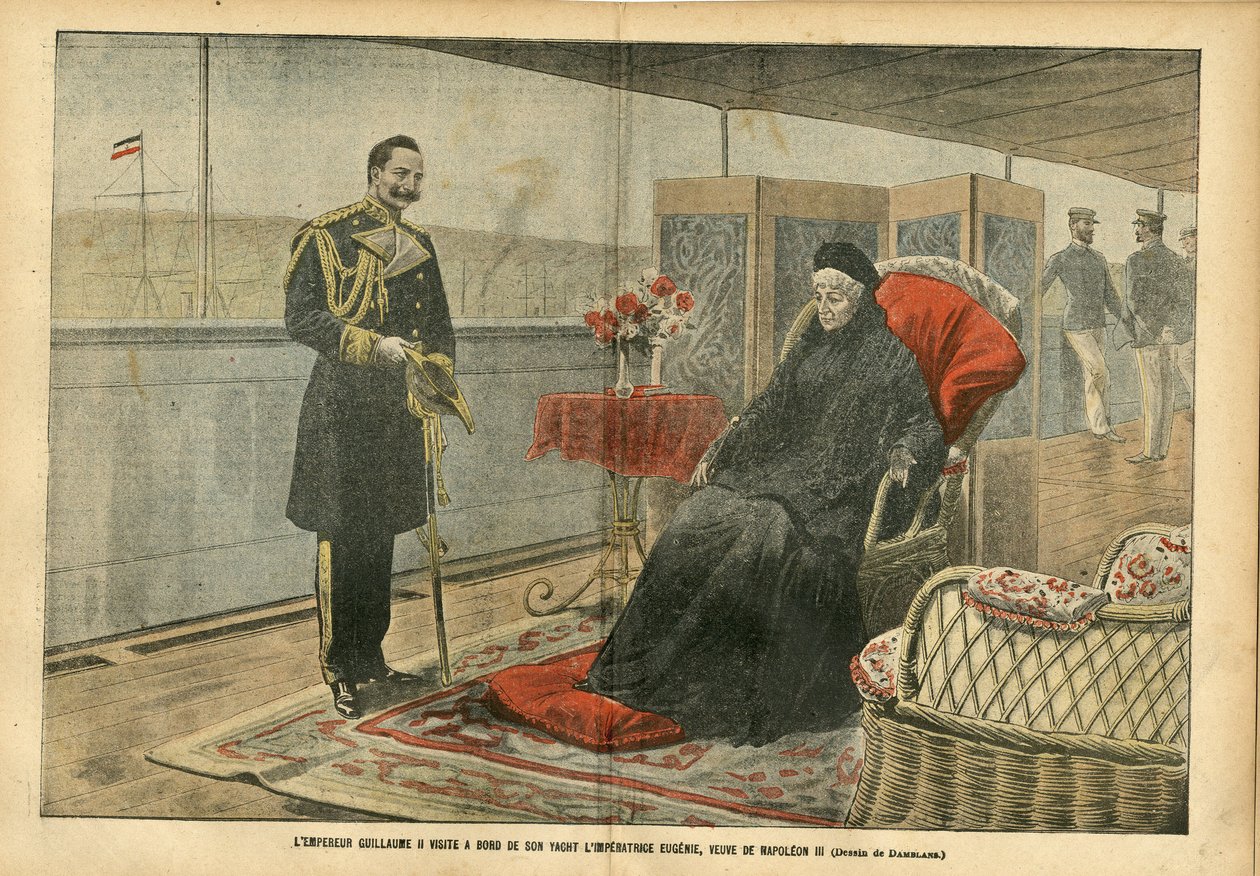 Illustration af Eugene Damblans (1865-1945) i Le Pelerin af Eugene Damblans