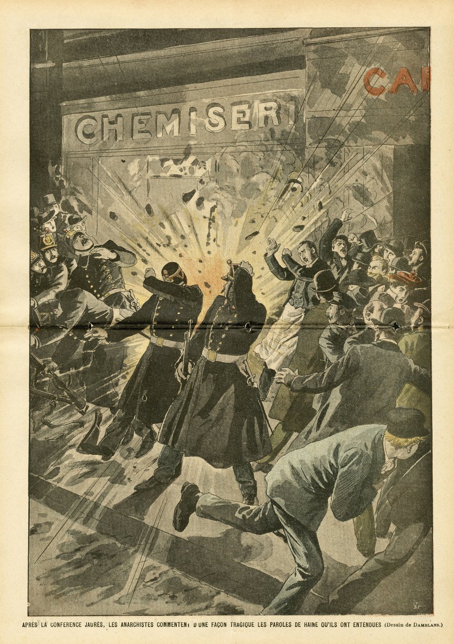 Illustration af Eugene Damblans (1865-1945) i Le Pelerin af Eugene Damblans