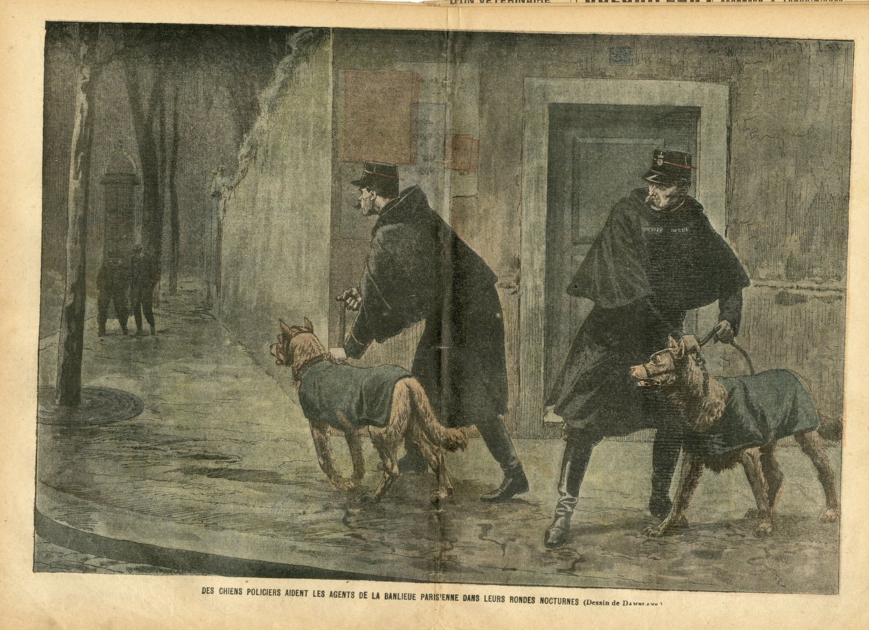 Illustration af Eugene Damblans (1865-1945) i Le Pelerin af Eugene Damblans