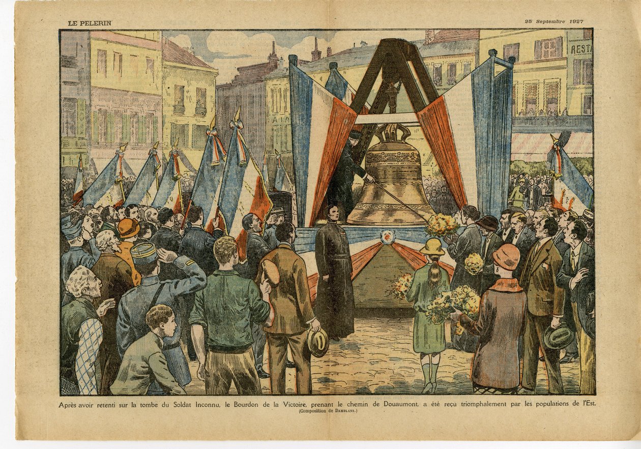 Illustration af Eugene Damblans (1865-1945) i Le Pelerin af Eugene Damblans