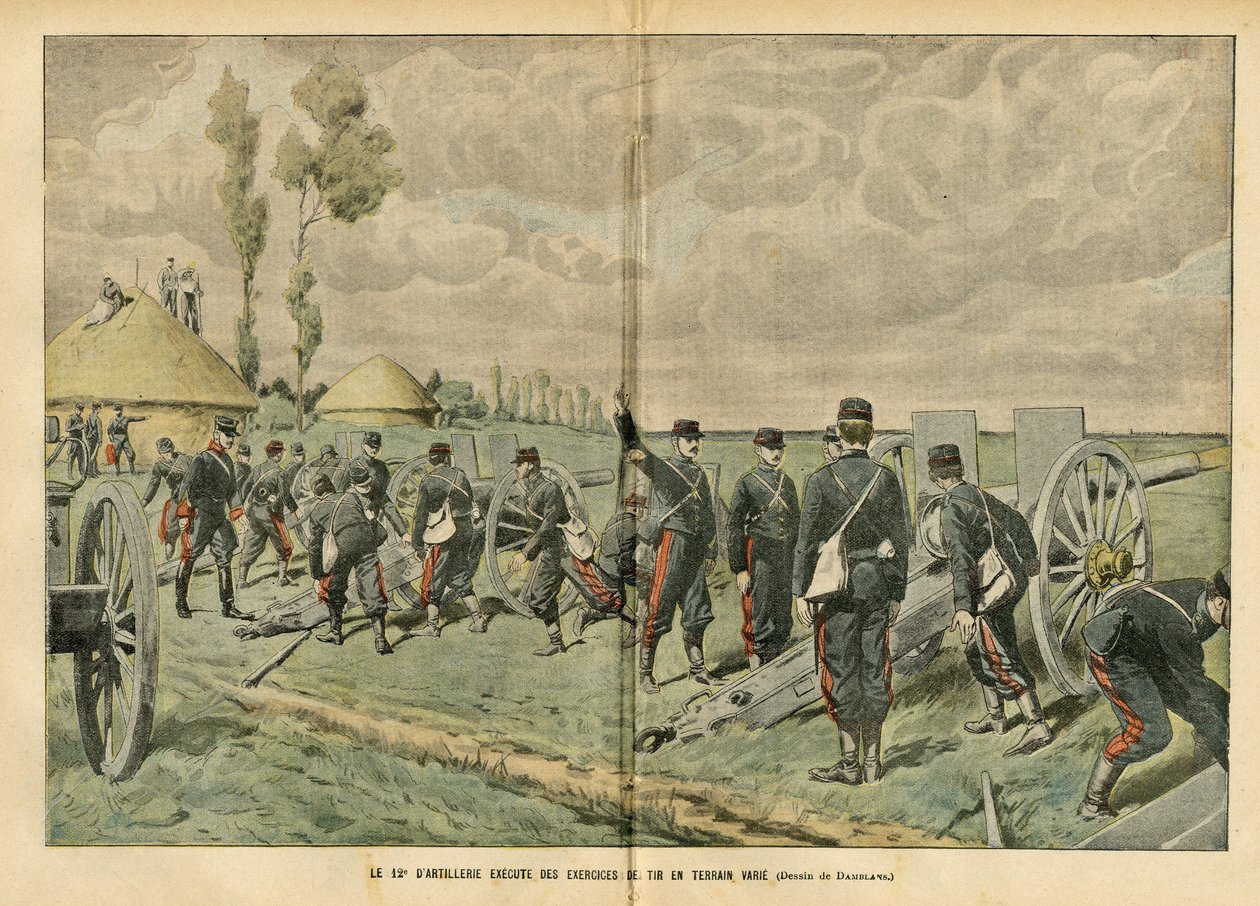 Illustration af Eugene Damblans (1865-1945) i Le Pelerin af Eugene Damblans
