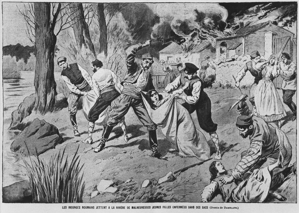 De rumænske bønders oprør, illustration fra 