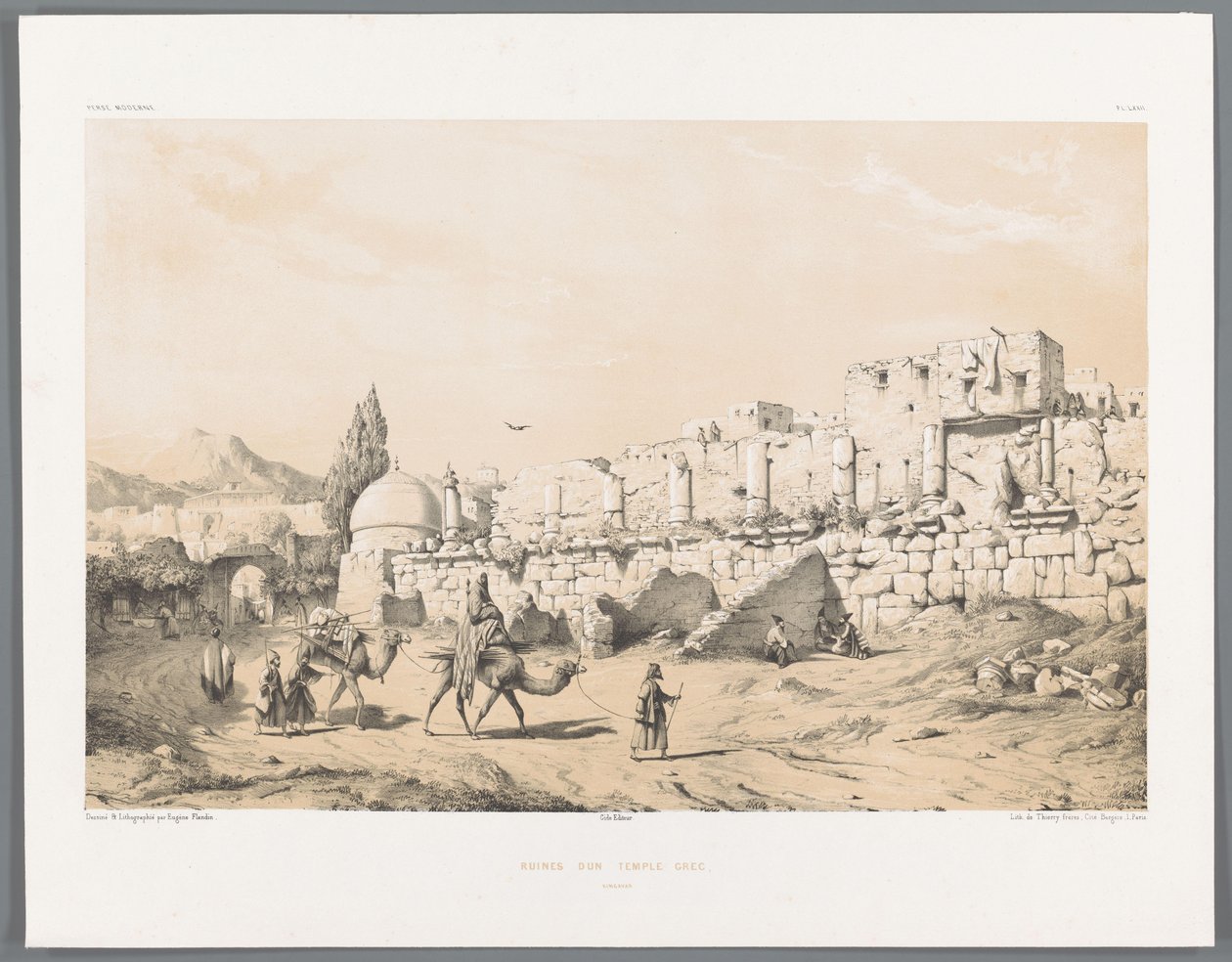 Ruin af Anahita-templet i Kangavar Ruins d