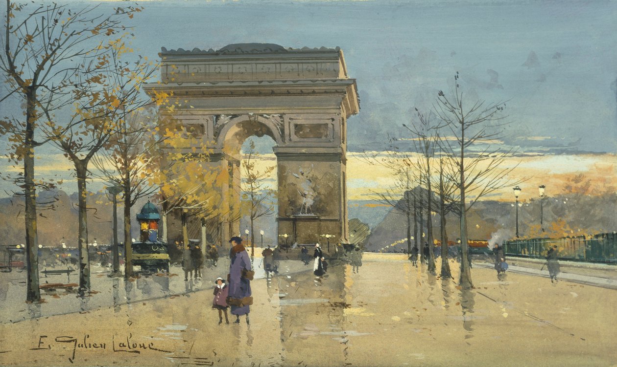 Triumfbue af Eugene Galien Laloue