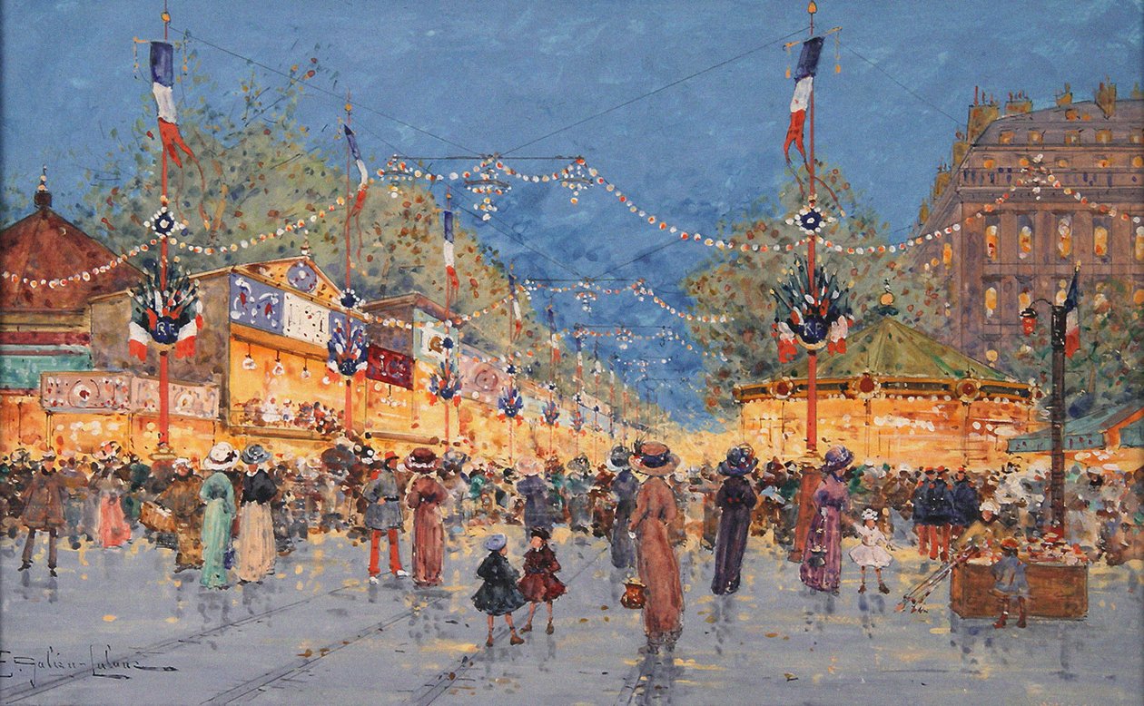 Honningkage Fair. Nation Square, ca. 1930 af Eugene Galien Laloue