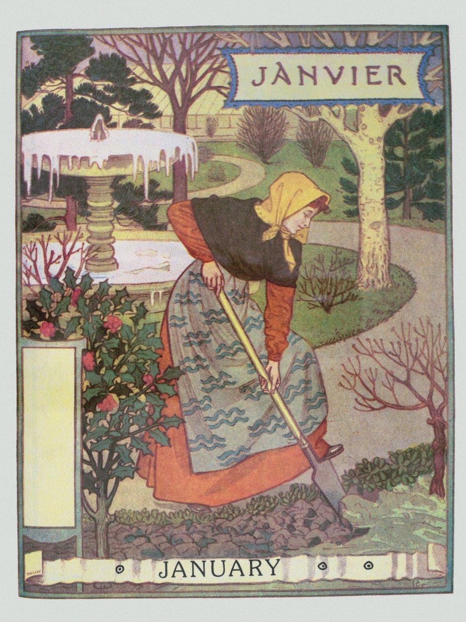januar af Eugene Grasset