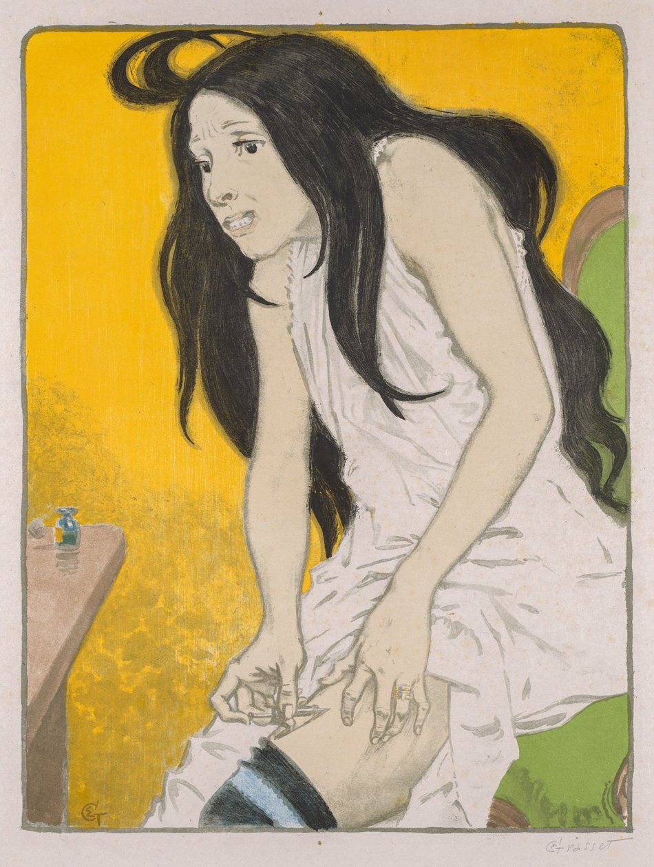 Morfinmisbruger af Eugene Grasset