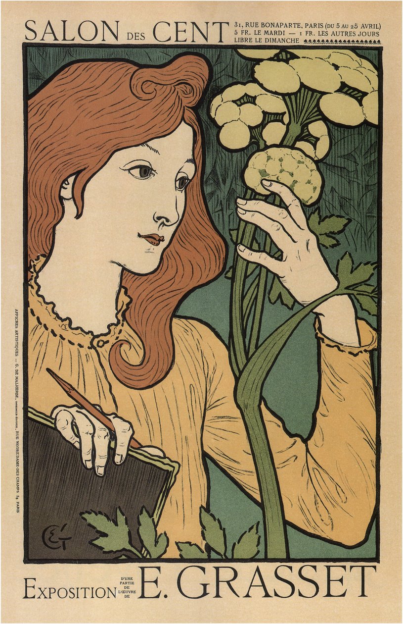 Salon des Cents, 1894 af Eugene Grasset