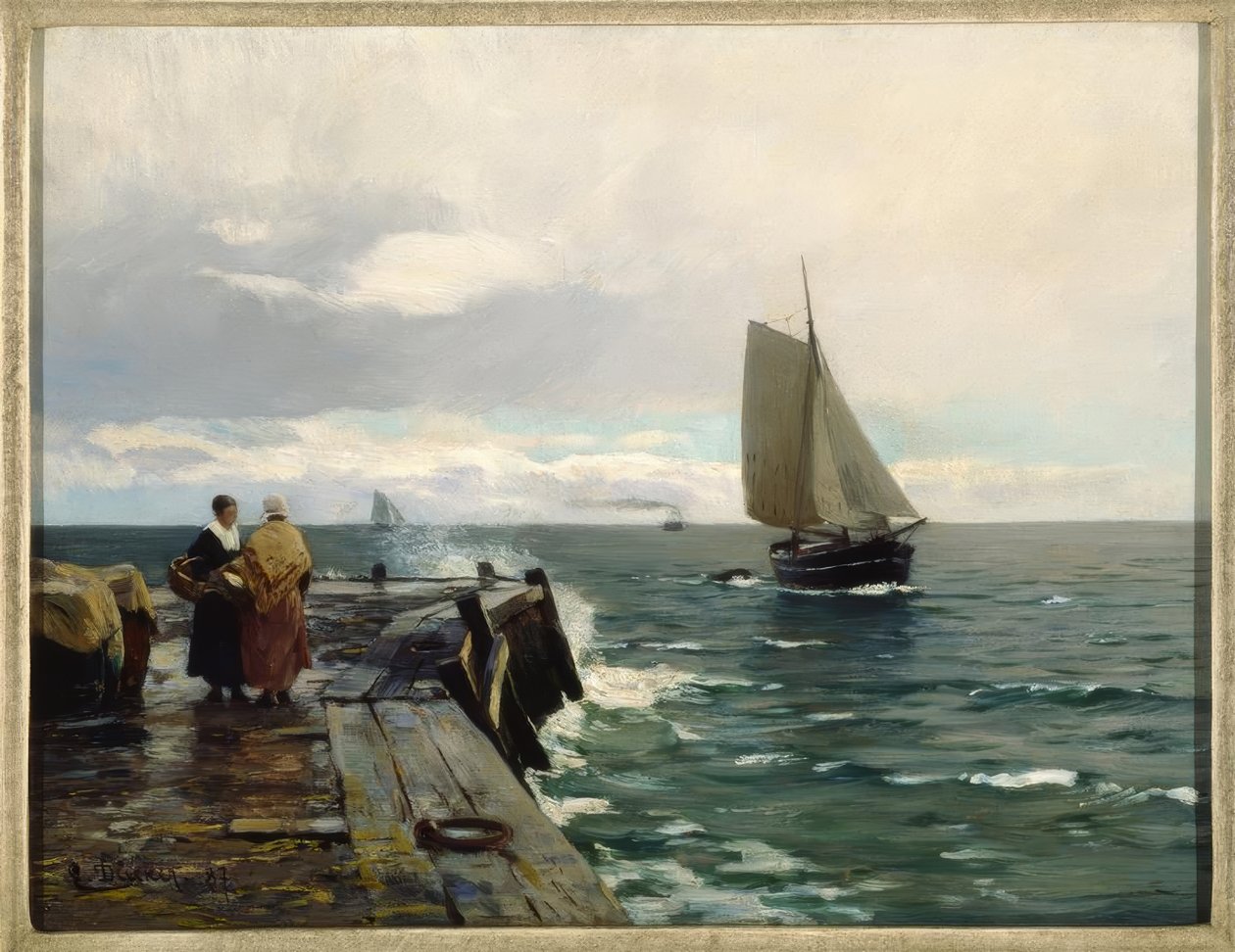 E. Dücker, Ved Østersøkysten af Eugene Gustav Dücker