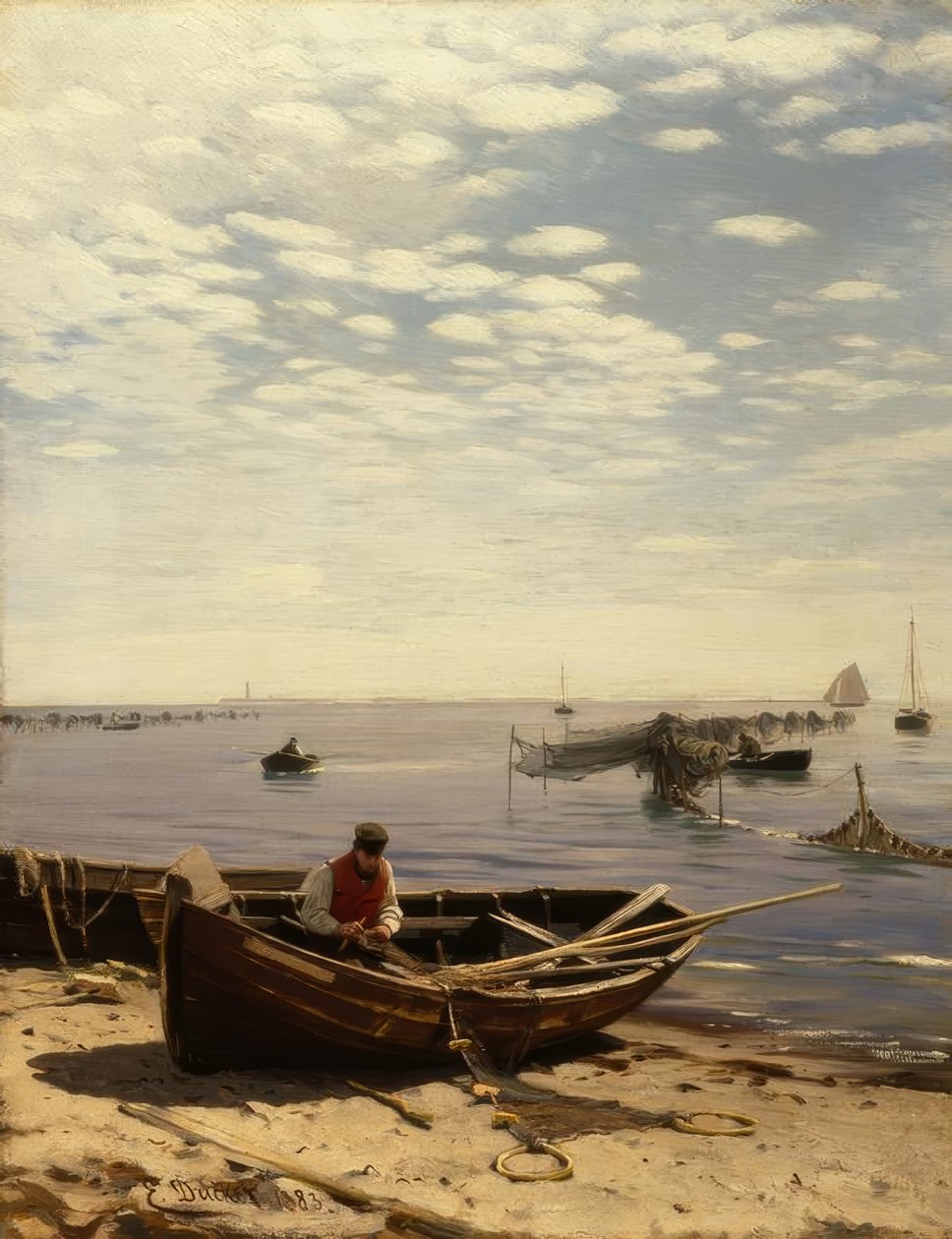 E.Dücker, Østersøstranden af Eugene Gustav Dücker