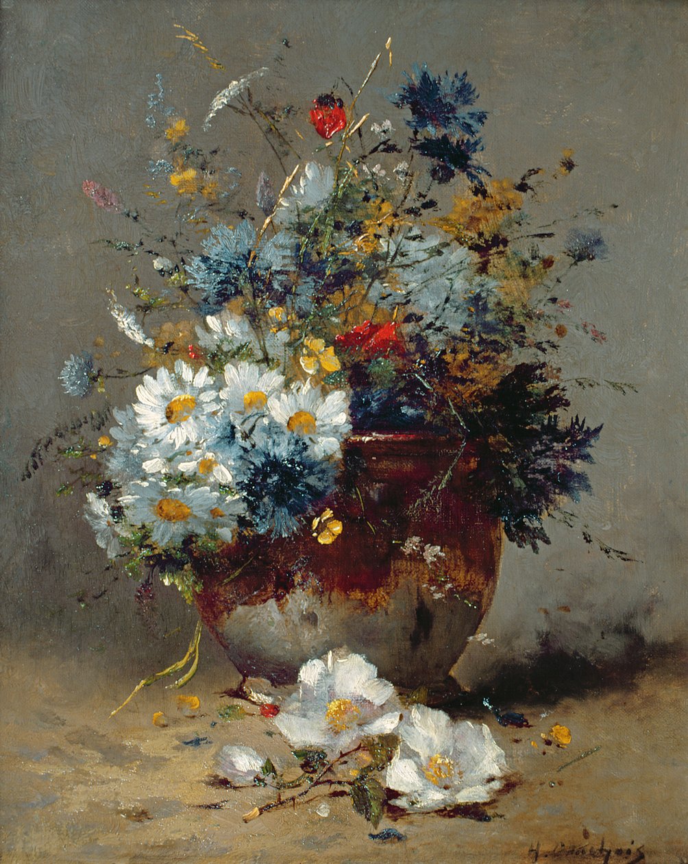 Tusindfryd og Kornblomster af Eugene Henri Cauchois