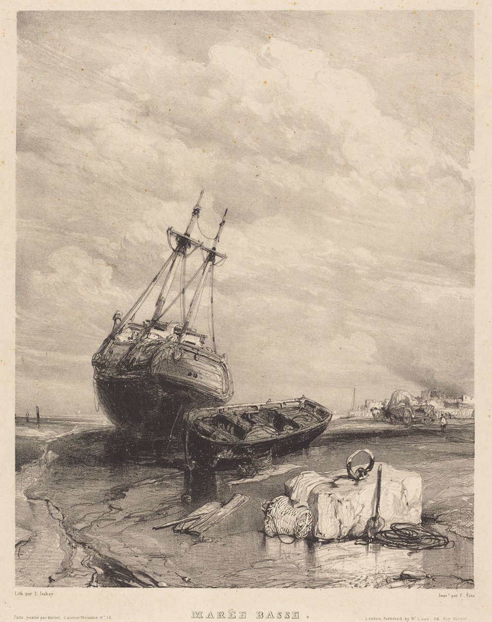 Lavvande af Eugene Isabey