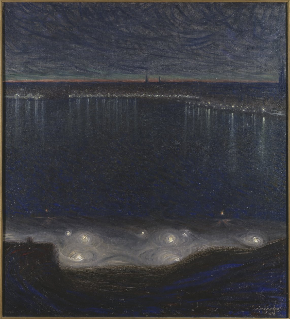 Riddarfjärden, Stockholm af Eugène Jansson