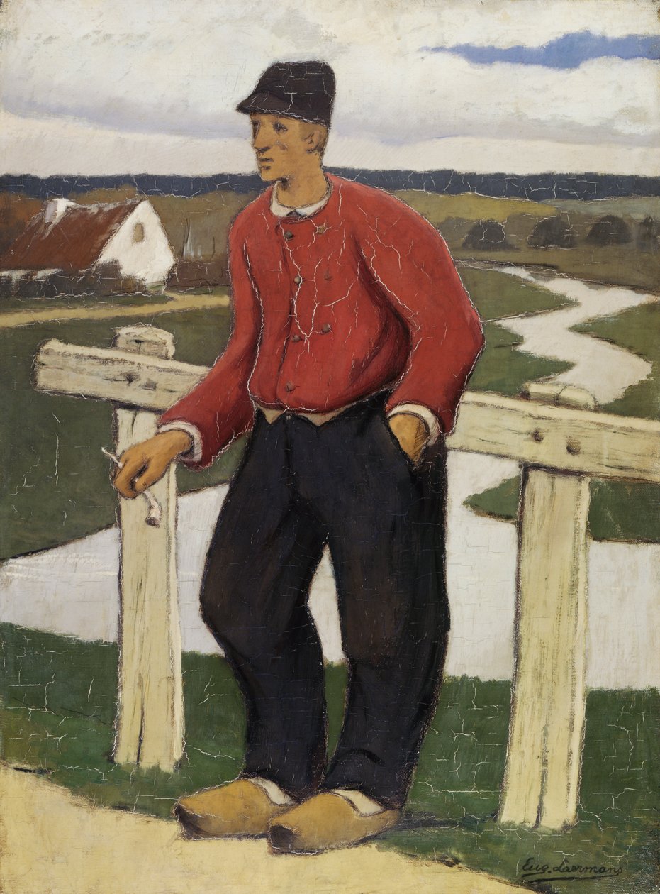 Ung landmand af Eugene Laermans