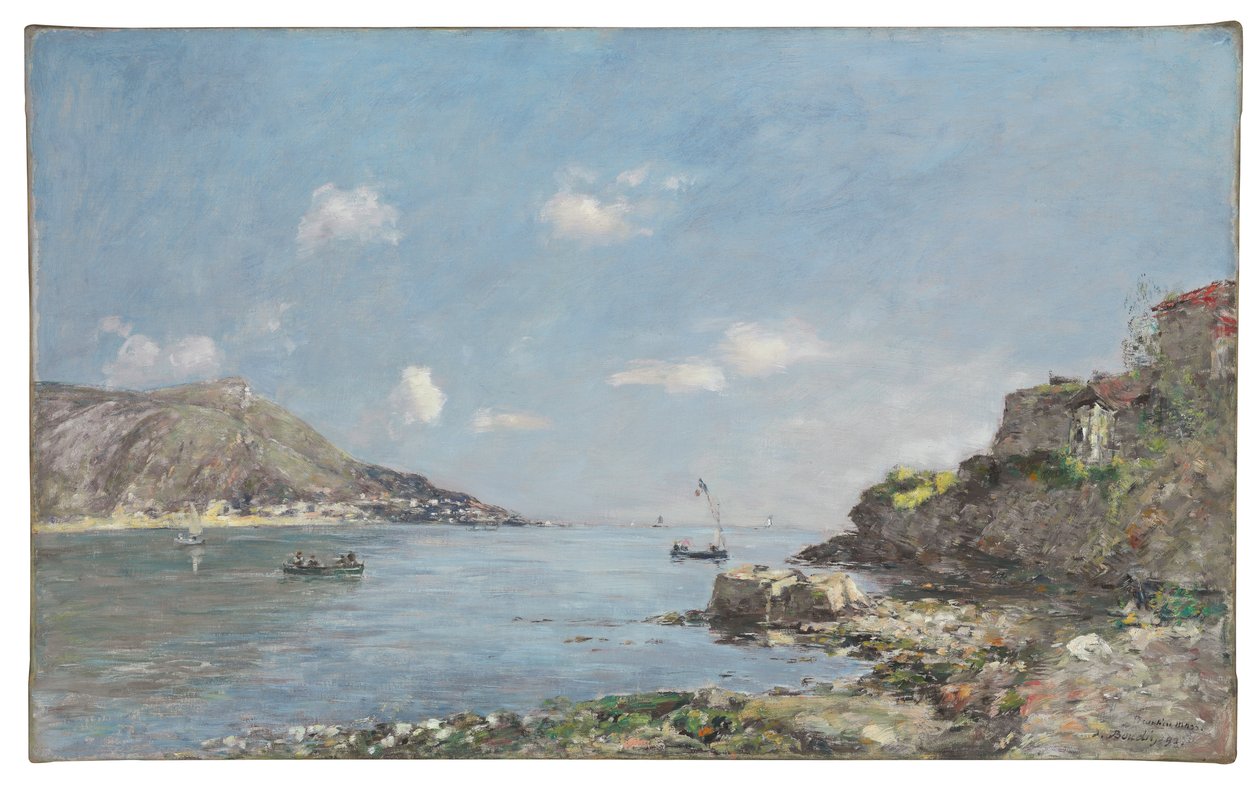 Beaulieu, Myrerbugten, Morgeneffekt, 1892 af Eugene Louis Boudin