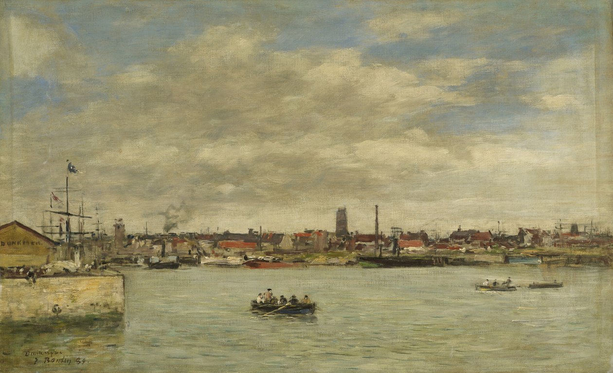 Dunkirk, 1889 af Eugene Louis Boudin