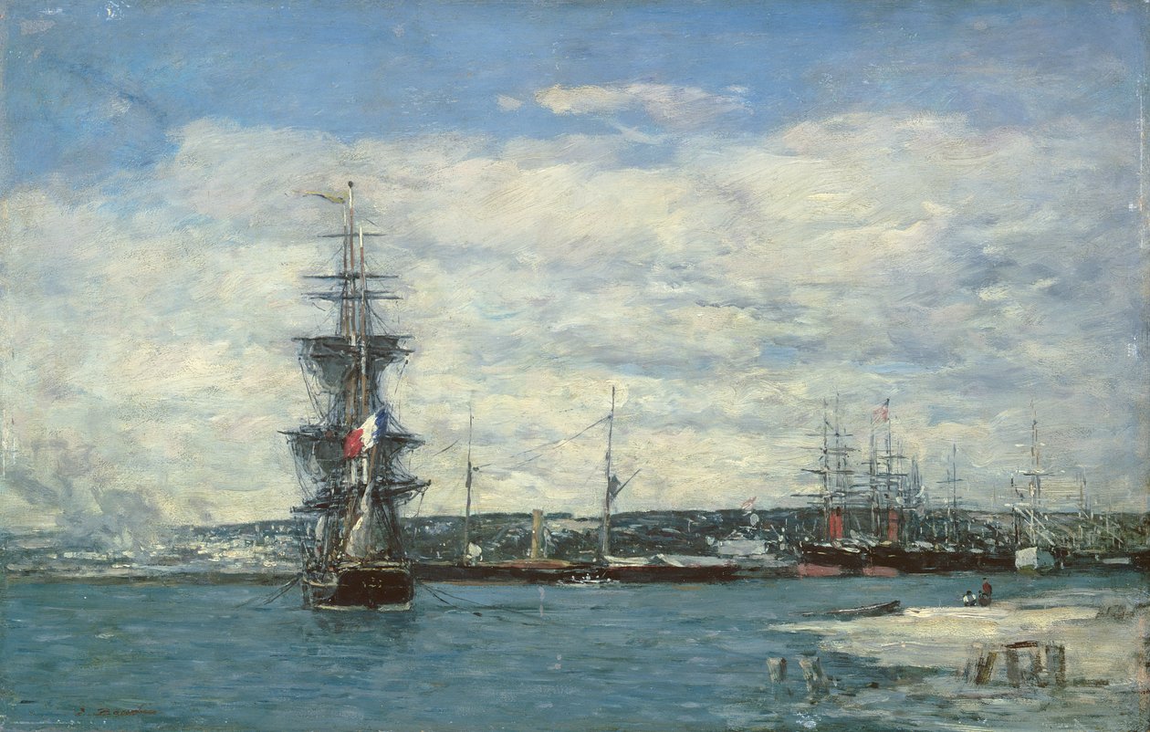 Le Havre, ca. 1864-66 af Eugene Louis Boudin