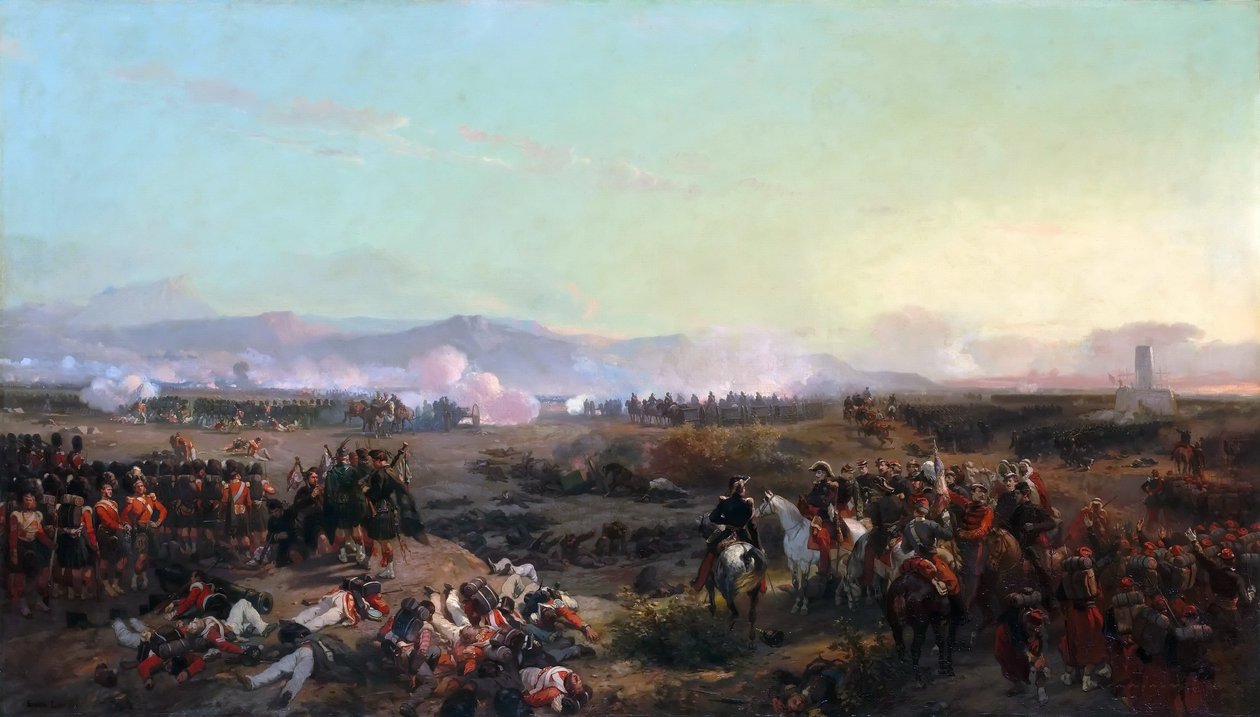 Slaget ved Alma den 20. september 1854 af Eugene Louis Lami
