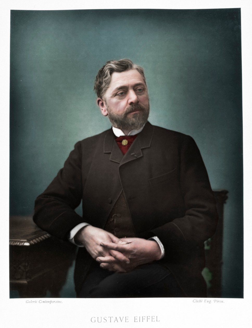 Gustave Eiffel, fransk ingeniør, 1880 af Eugene Pirou