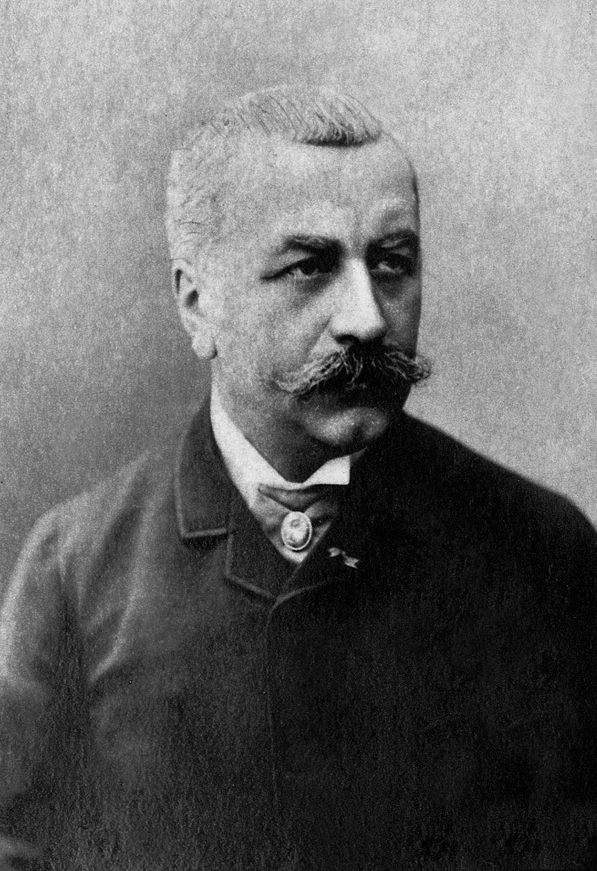 Louis Andrieux, ca. 1885-1900 (s/h-foto) af Eugene Pirou