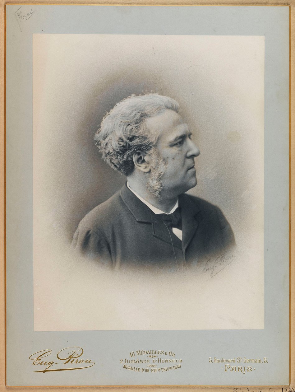 Porträt von Floquet (Charles Thomas), (1828-1896), Anwalt und Politiker af Eugene Pirou