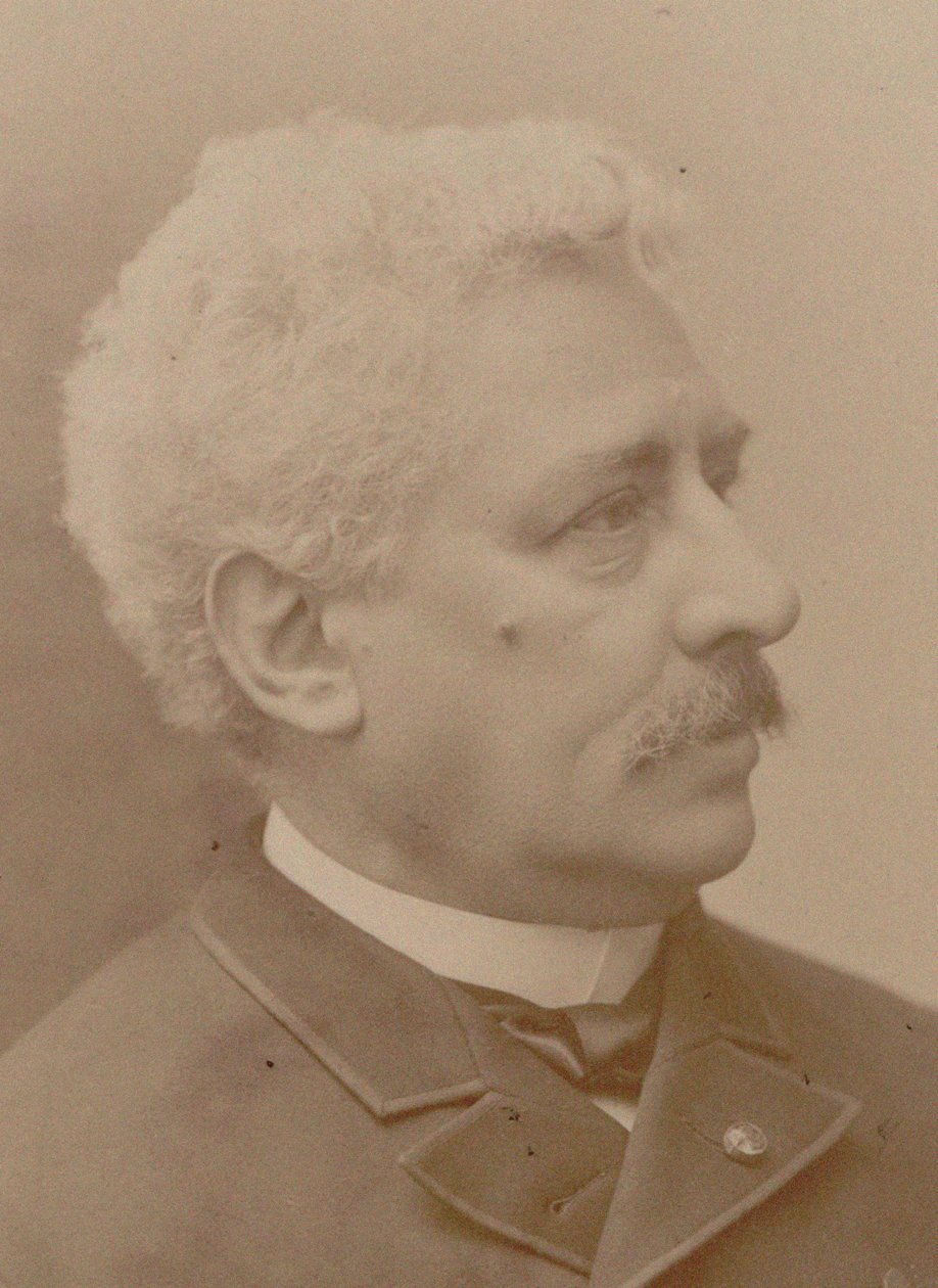 Portræt af komponisten Olivier Métra 1830-1889, 1870