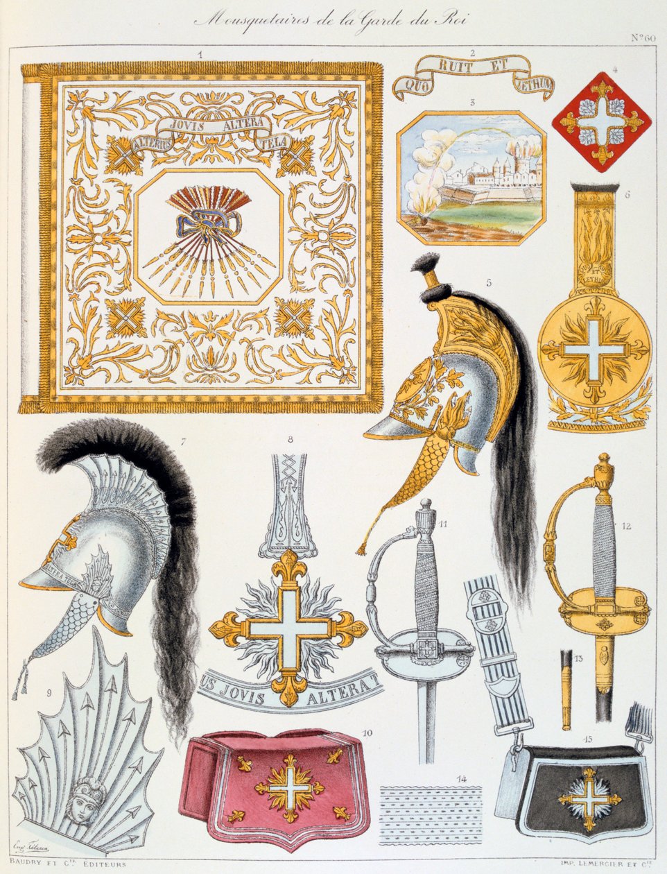 Musketerer af Kongens Garde, Insignia af Eugene Titeux
